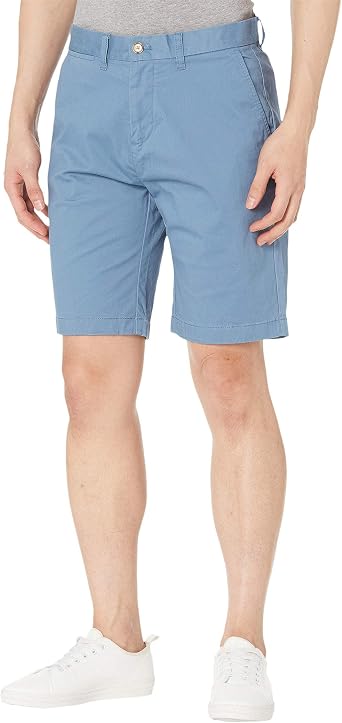 Tommy Hilfiger Mens Casual Stretch 9 Inseam Chino Shorts