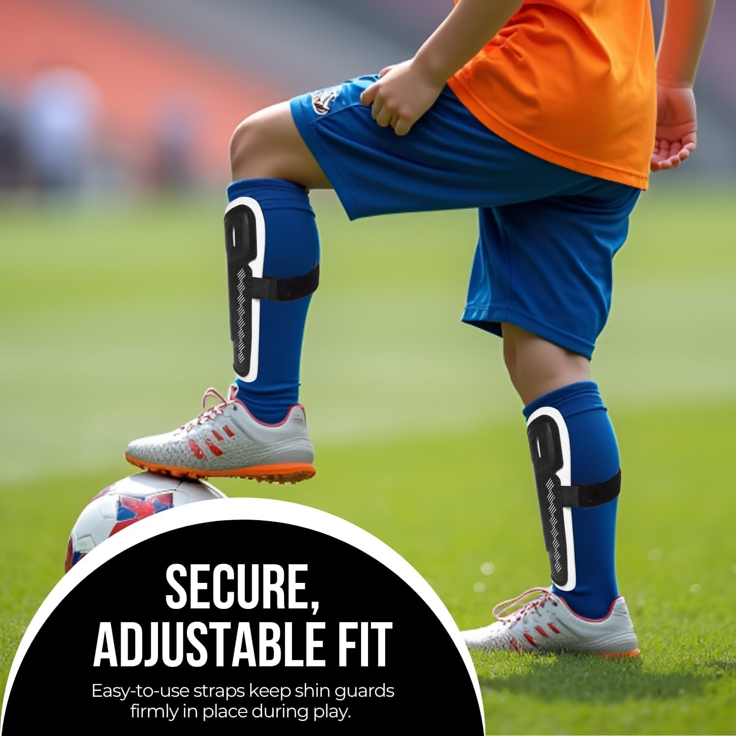 LUCA Soccer Shin Guards – Lightweight Protective Shinguards for Youth & Adults, Training & Match Play Boys, Girls, Men & Women - Image 9