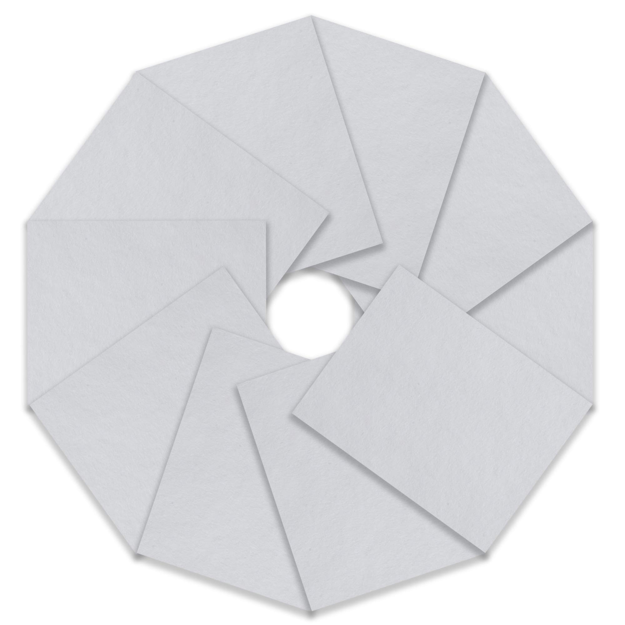 Craft Felt, 10 Pack, White