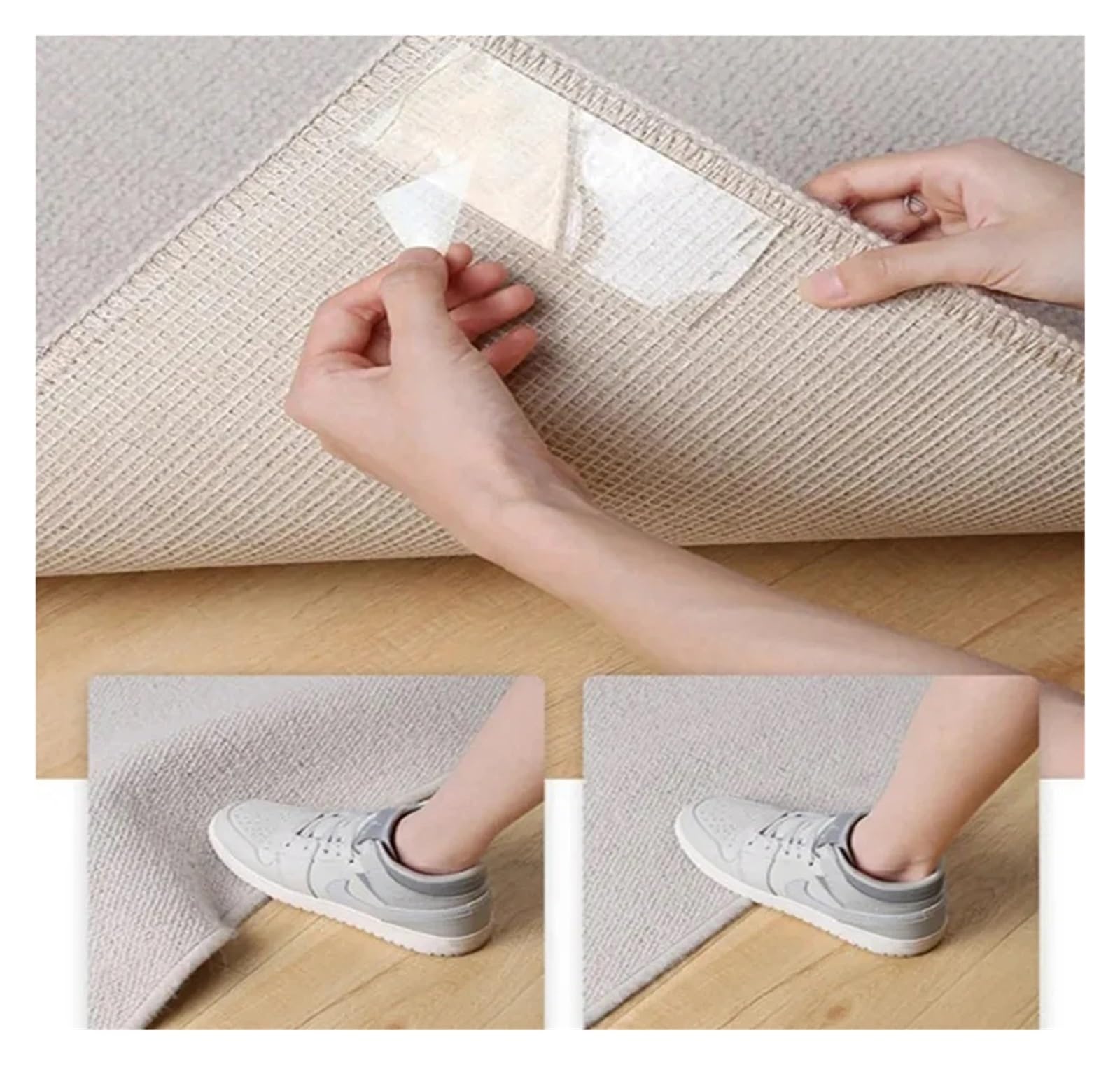Nastro adesivo biadesivo trasparente, Nastro adesivo resistente trasparente riutilizzabile, biadesivo, for bagno, cucina, parete, decorazione, accessori(20mmx2m)