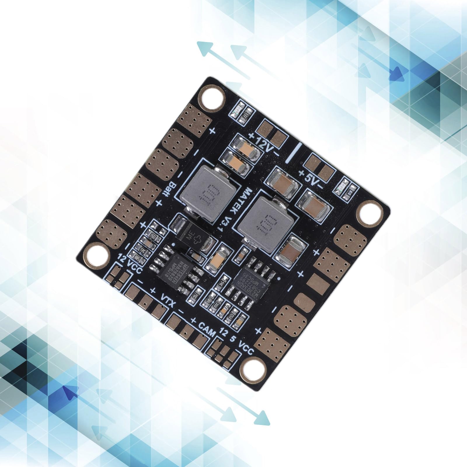 Matek Power Hub Power Distribution Board with Double BEC 5V &