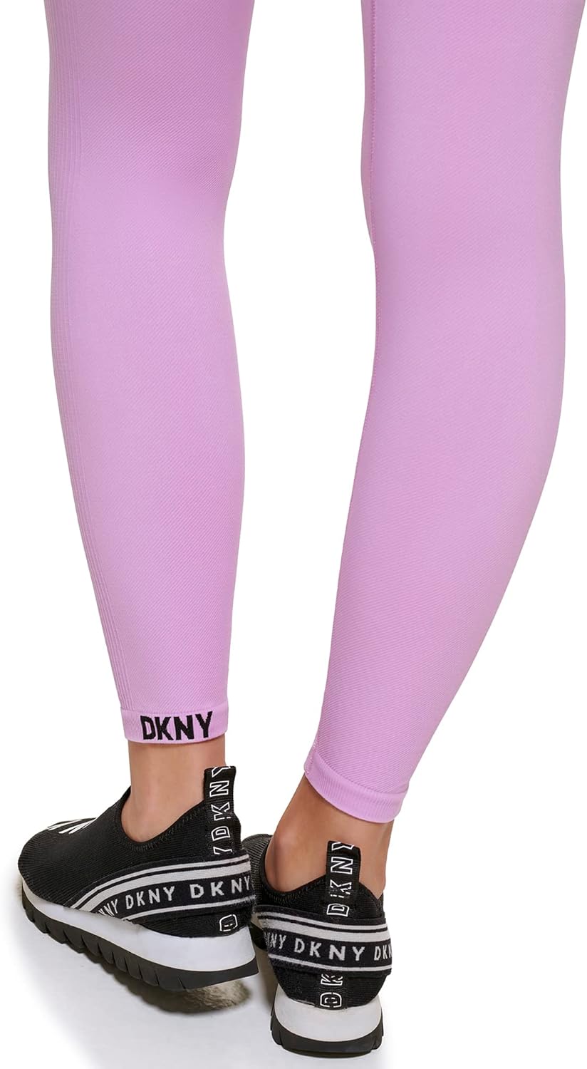 DKNY Womens Seamless High Waisted Tummy Control Leggings
