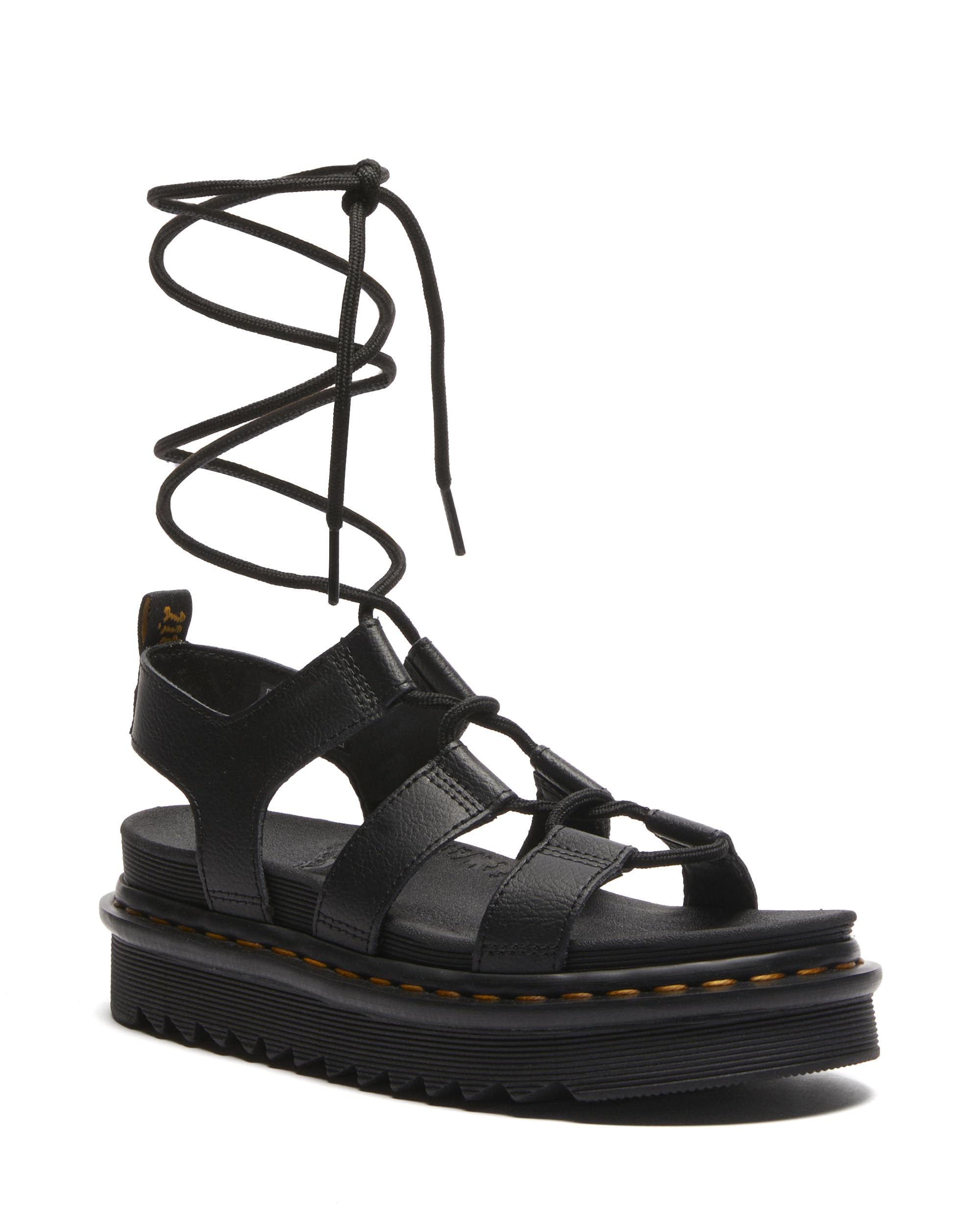 Photo 1 of Dr. Martens Women's Nartilla Sandal, Black Athena, 5UK, 7 US Women
