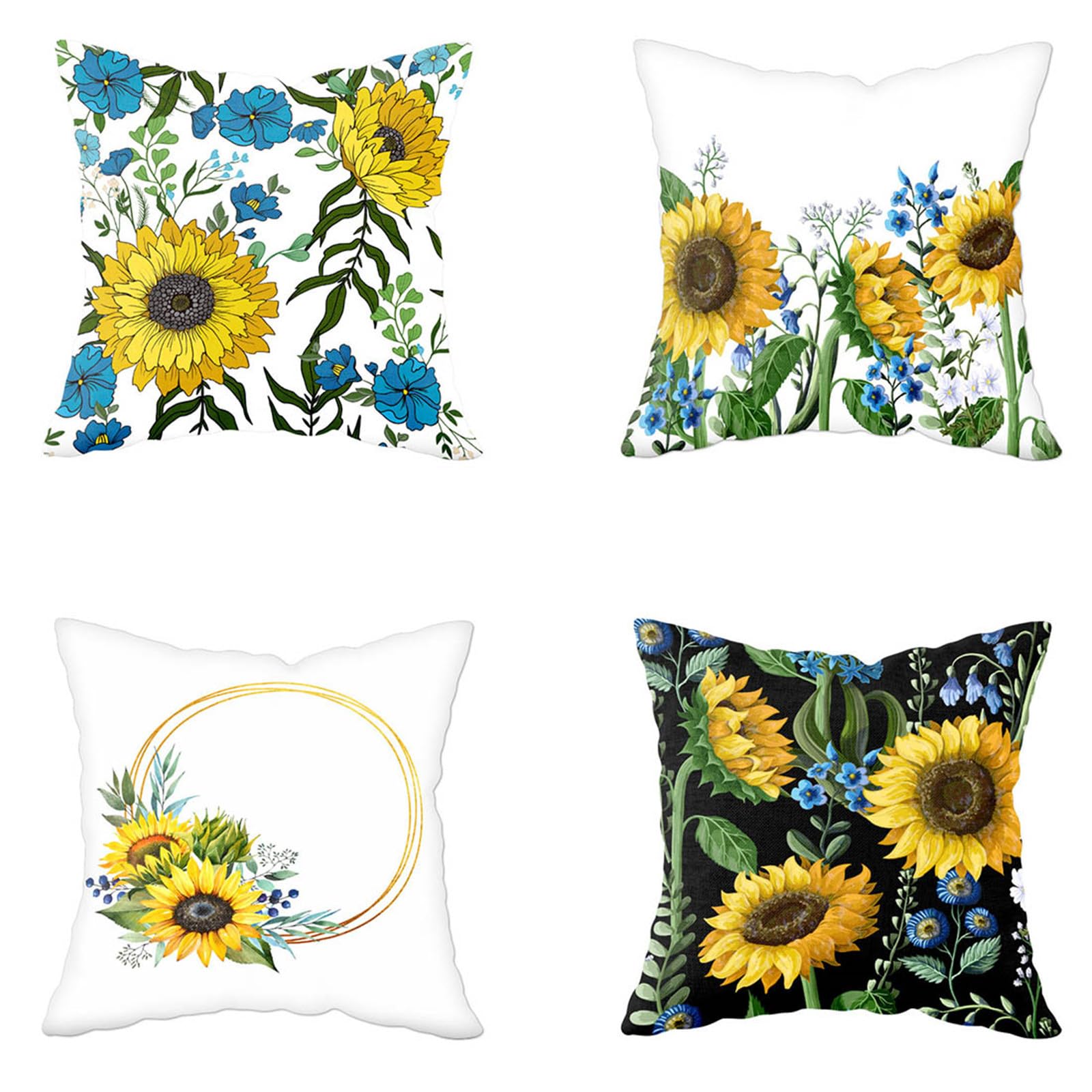 Taie d'oreiller pour canapé 70x70cm en lin lavable pour protéger vos coussins