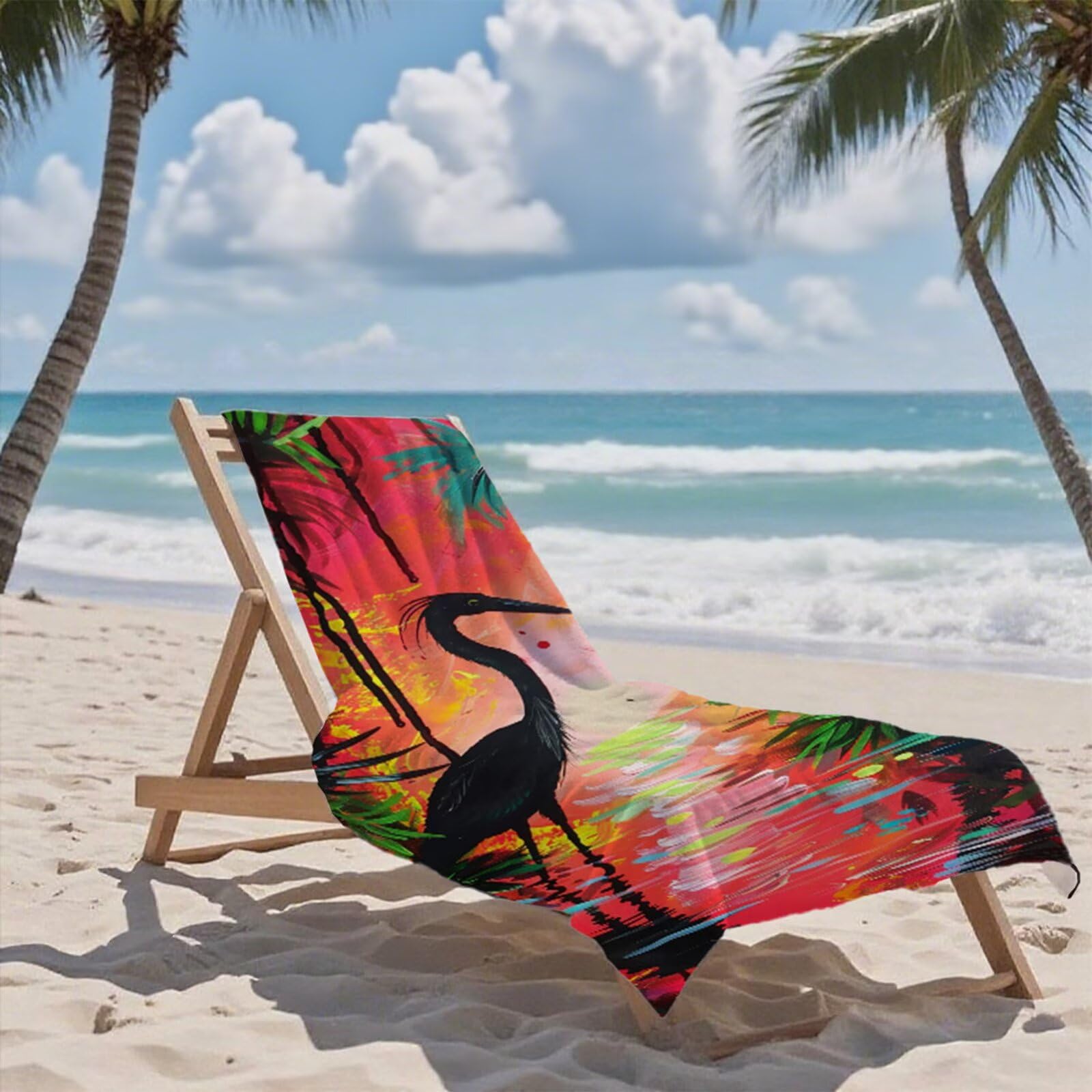 Telo Mare Grande 220x100 cm Asciugamano Palestra Asciugatura Rapida, Telo Mare Microfibra Anti-Sabbia, Morbido & Assorbente, Compatto & Leggero, per Viaggi, Piscina, Sport, Palestra, Campeggio Y2-95