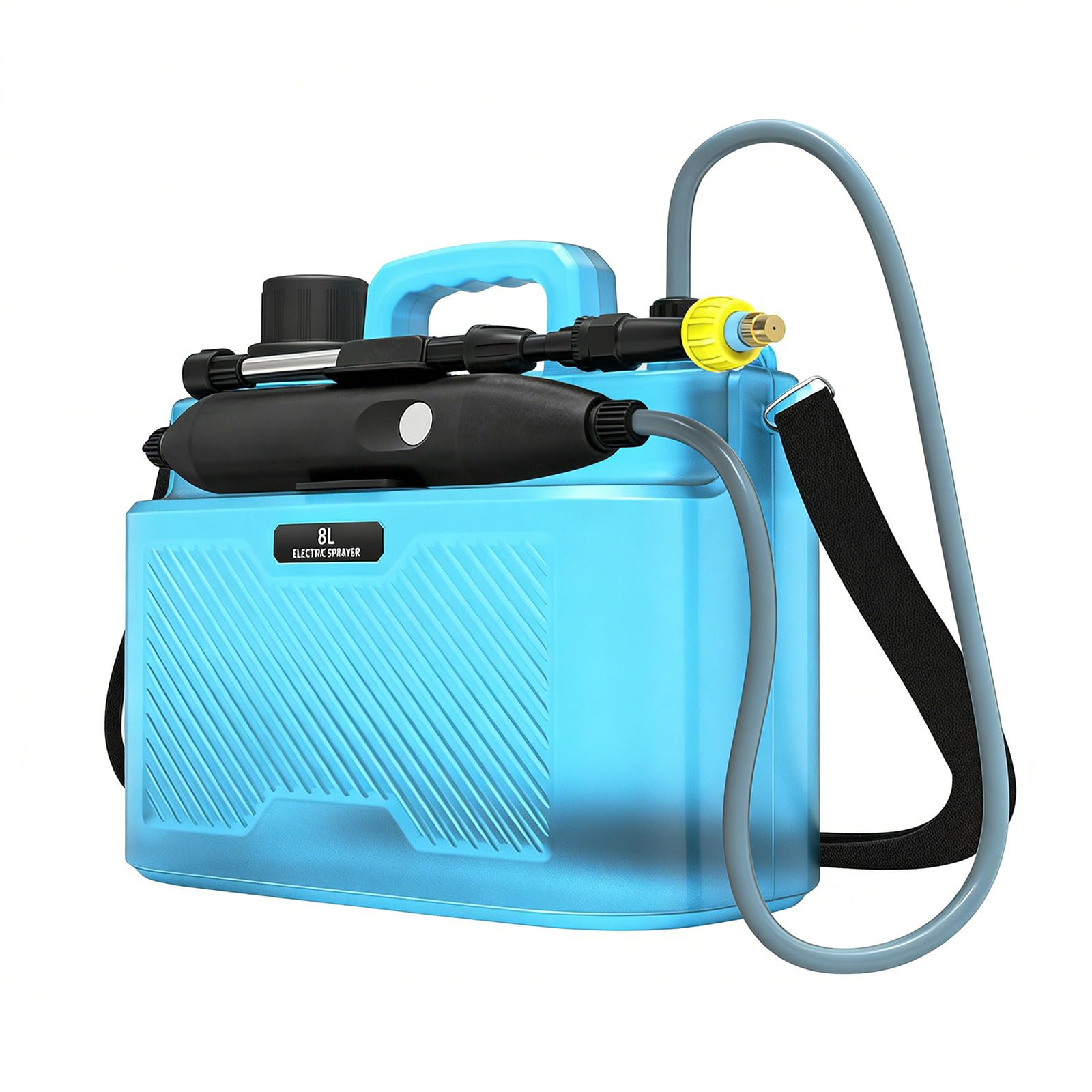 Pulvérisateur à piles de jardin portatif ergonomique 2000mAh pour buissons