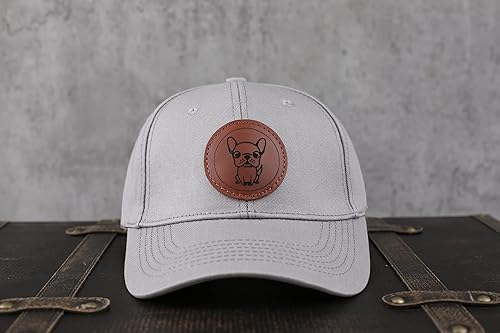 Miniatura 9 de Gorra de camionero para papá, gorra de béisbol, gorra de papá, gorra de cuero grabada con láser