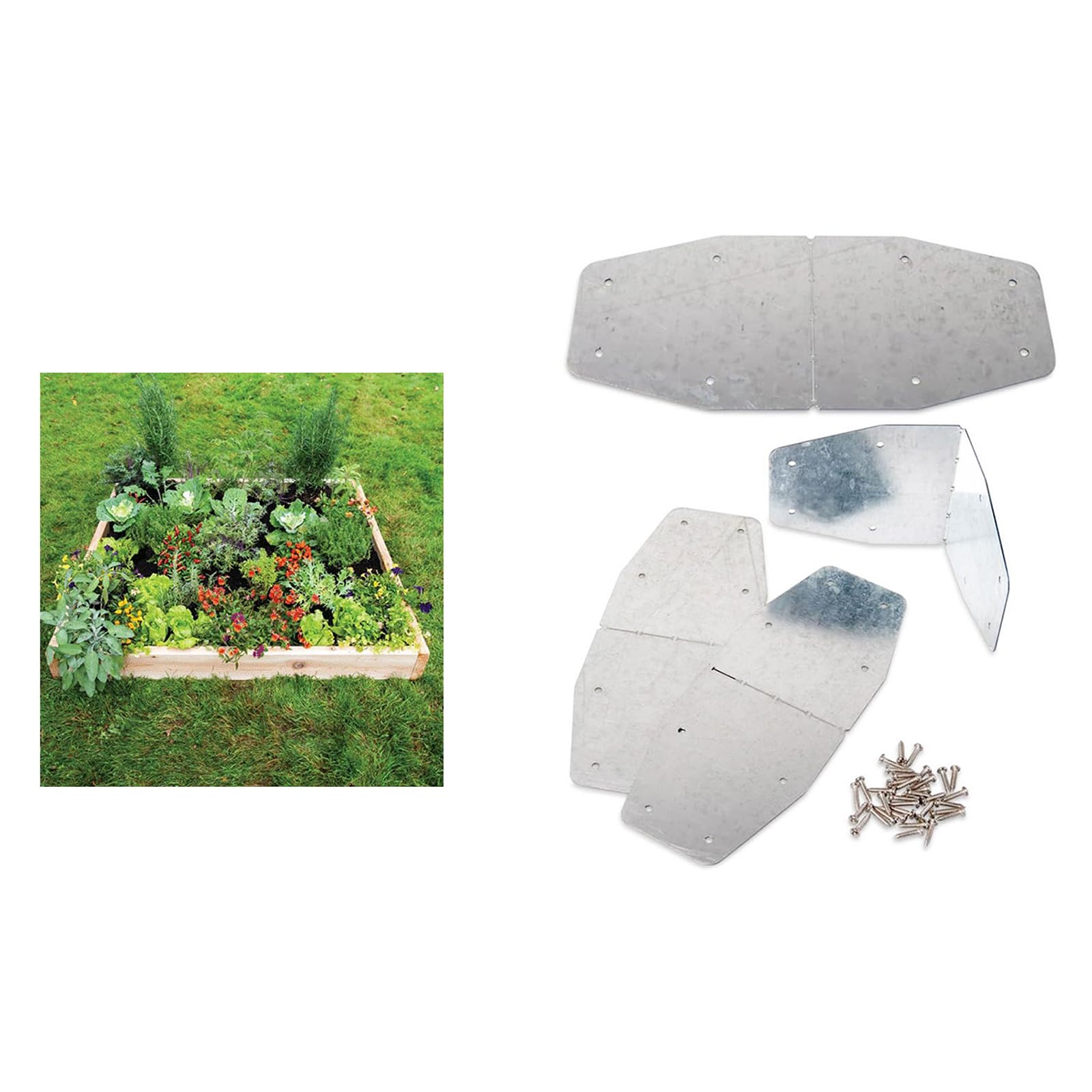 MroMax 10 staffe angolari ad angolo retto 4 cm x 4 cm (lunghezza x larghezza). Staffa ad angolo retto, staffa ad angolo retto, adatta per mobili in legno