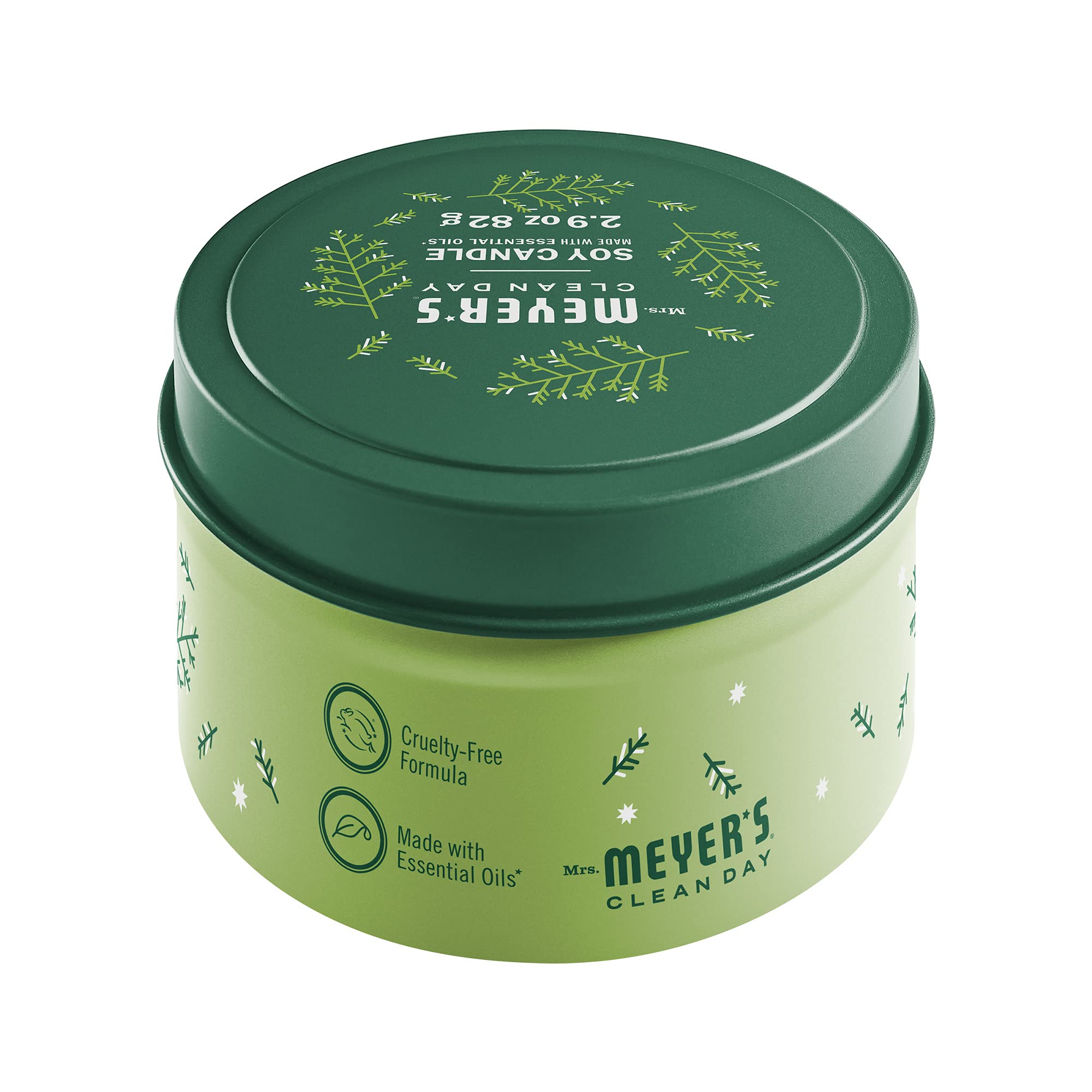 TODAYFUL - 【masa】 Amazon.com: MRS. MEYER'S CLEAN DAY Soy Tin Candle, 12 Hour