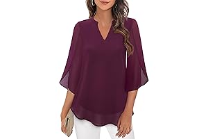 Plus Size Dress Blouses for Women