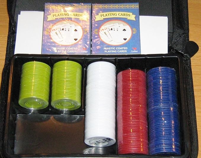 Juego de Póker Texas Hold 'Em de Cardinal en estuche miniatura 4