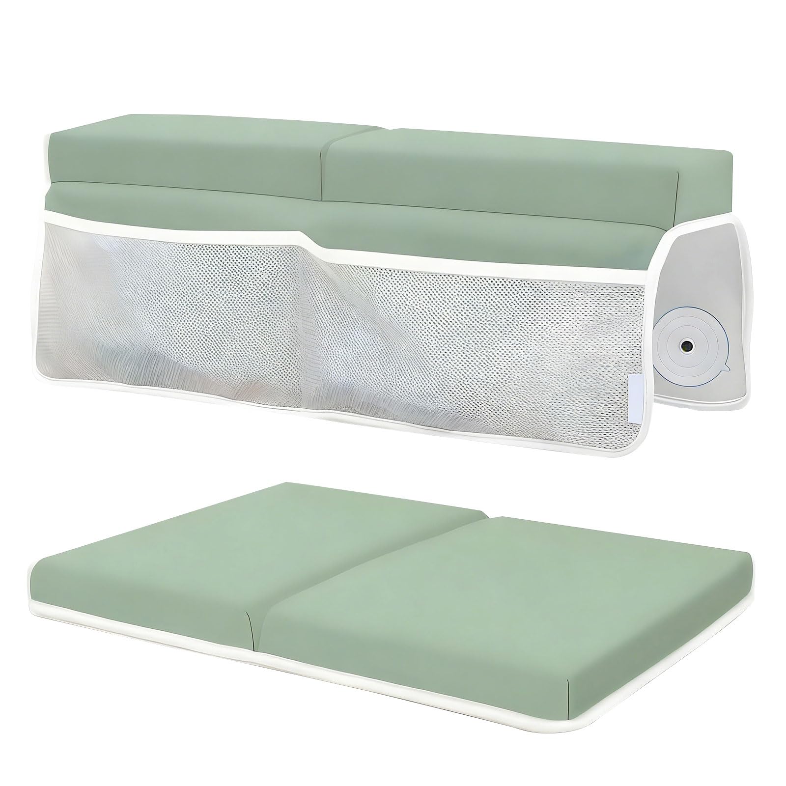 hogtnd Parent Assistant Baby Bath Knee Pad - Includes Memory Spume Assist Storage Bags and Non-Slip Shih Tzus Knee Pad for Accessible Use