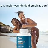 Dr. Tobias Aceite de pescado Omega 3, 2000 mg de triple fuerza con 800 mg de EPA y 600 mg de DHA por porción, suplementos de aceite de pescado Omega 3 para el corazón, el cerebro y el apoyo