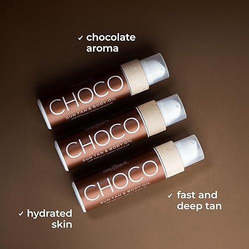 Miniatura 5 de COCOSOLIS CHOCO Bronceador  Loción orgánica para cama solar  Consigue un bronceado chocolate profundo  Acelerador de bronceado para sol y cama solar