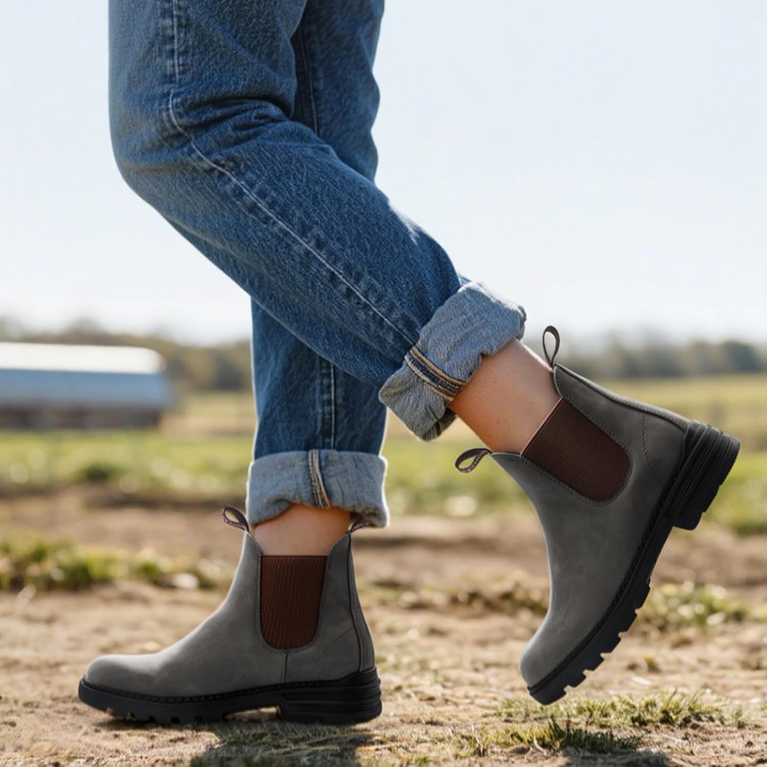 Cestfini Outdoor Chelsea Hiking Boots For Women - Image 2