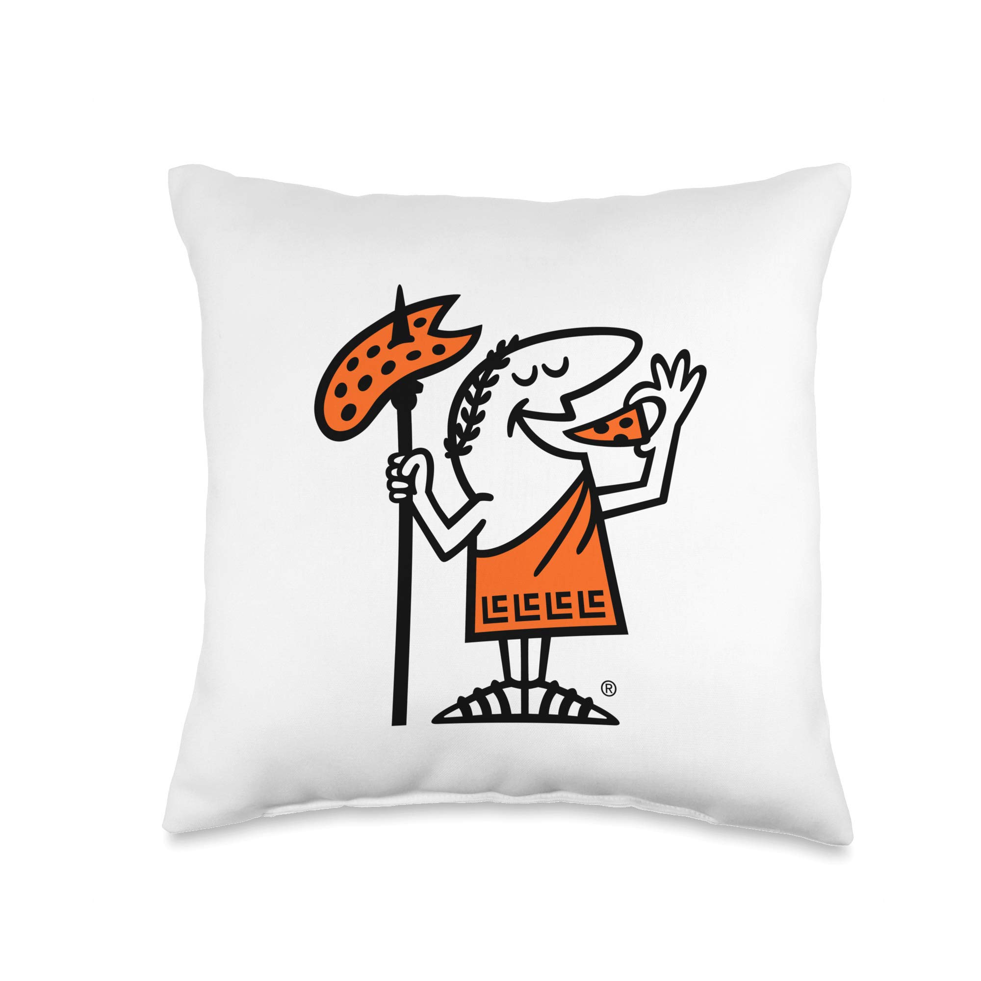 Little Caesars Character Throw Pillow, 16x16, Multicolor