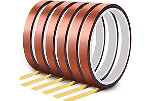 selizo Heat Resistant Tape for Heat Press 6 Pack, Heat Transfer Tape...