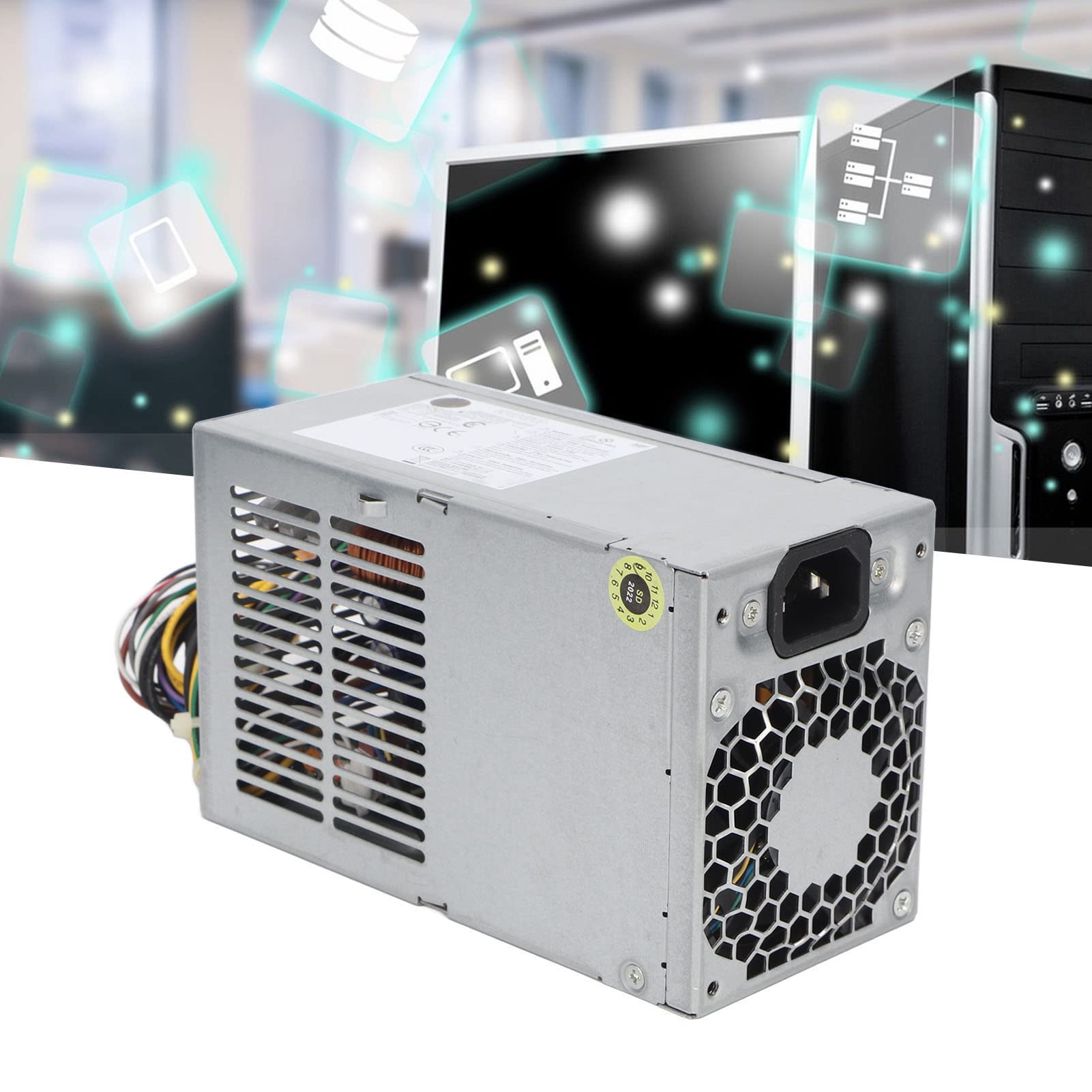Fuente de alimentación del chasis Fuente de alimentación de la PC 23. 0×13. 0×8. Reemplazo de Fuente de alimentación de Pc de 0 240W para Prodesk 400 600 800 Sff AC
