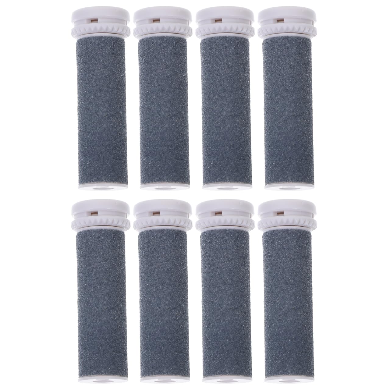 Veemoon 8pcs Extra Coarse Electric Foot File Replacement Roller Foot Callues Remover Tool Head Pedicure Tool Refill Heads for Smooth Feet and Skin-Friendly Pedicure Callus File Grind