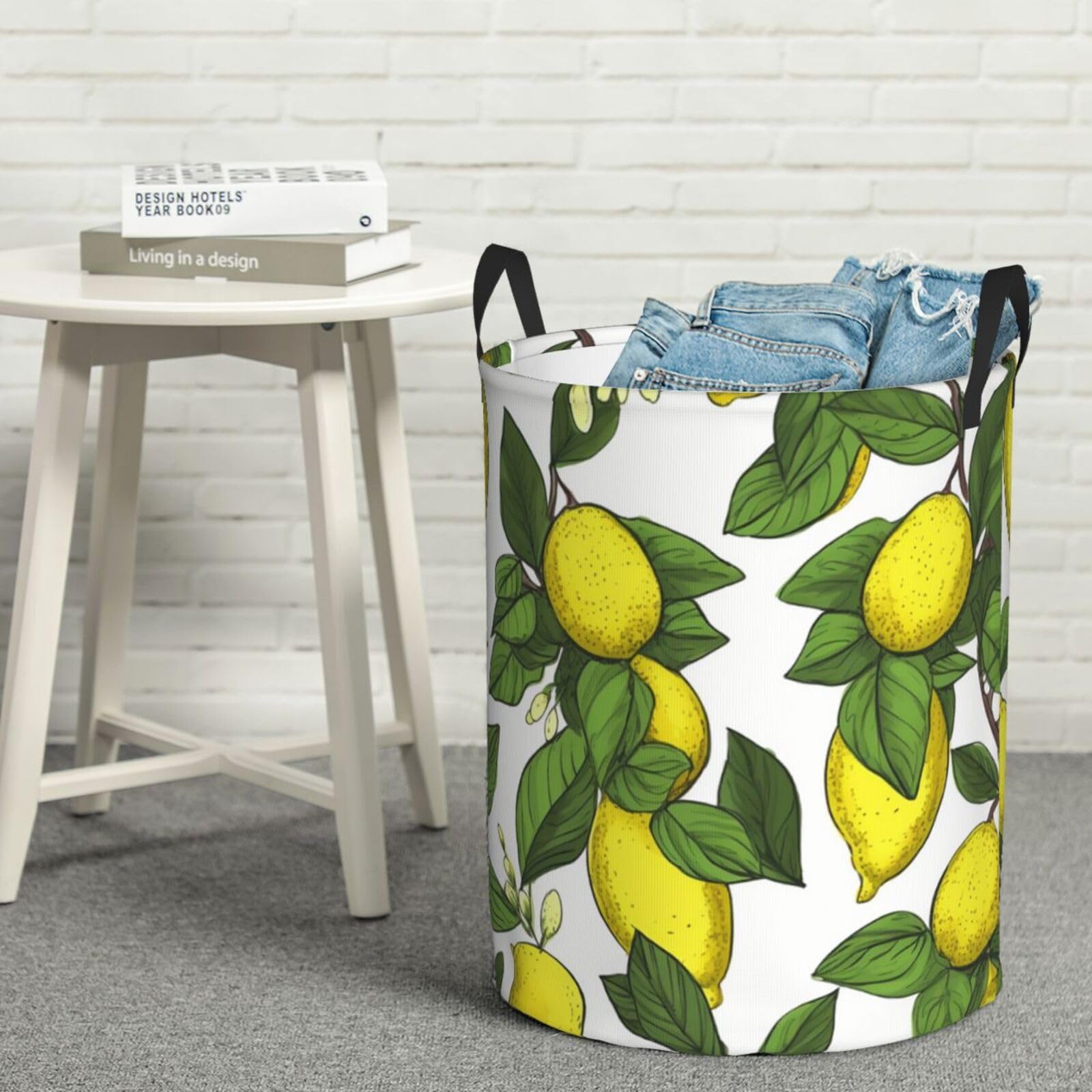 Panier à linge autonome et pliable grand rangement couvertures