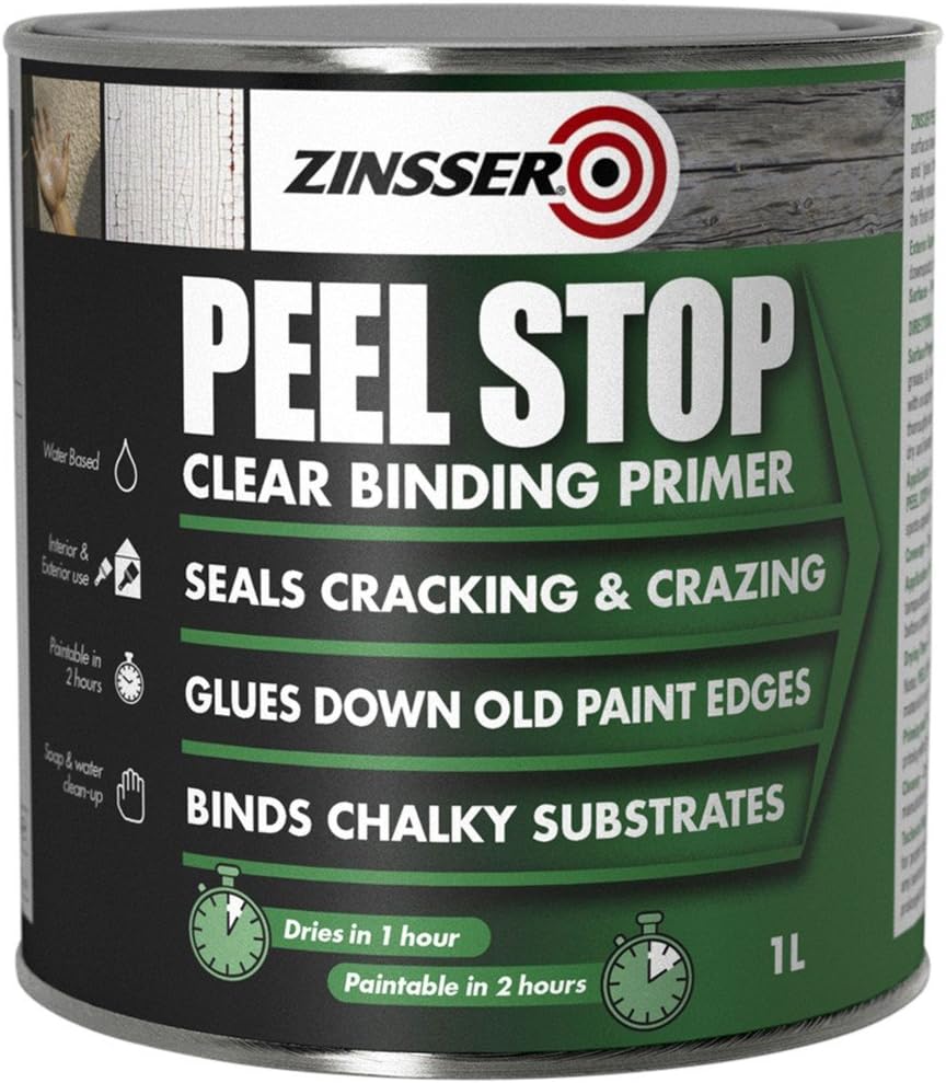 Peel Stop Clear Binding Primer 1 Litre ZINPSP1L