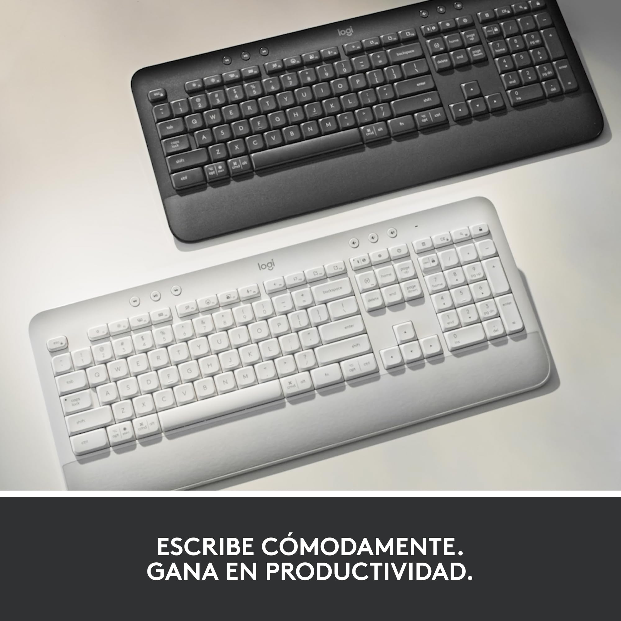 Logitech 920-010917 Teclado Inalámbrico, Negro, Tamaño único