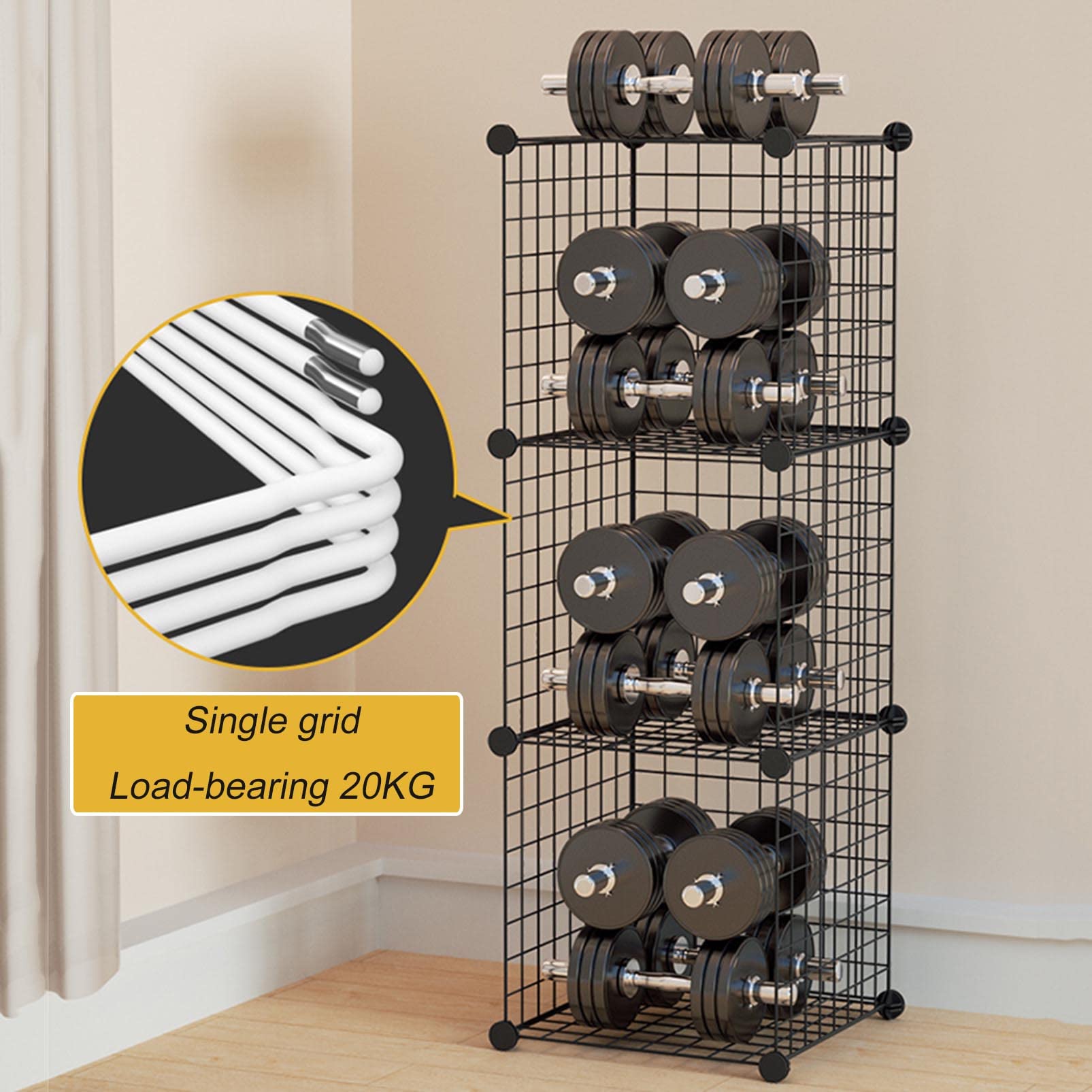 8-Pack Wall Mounted Helmet Holders - Metal Racks With Sponge Protection