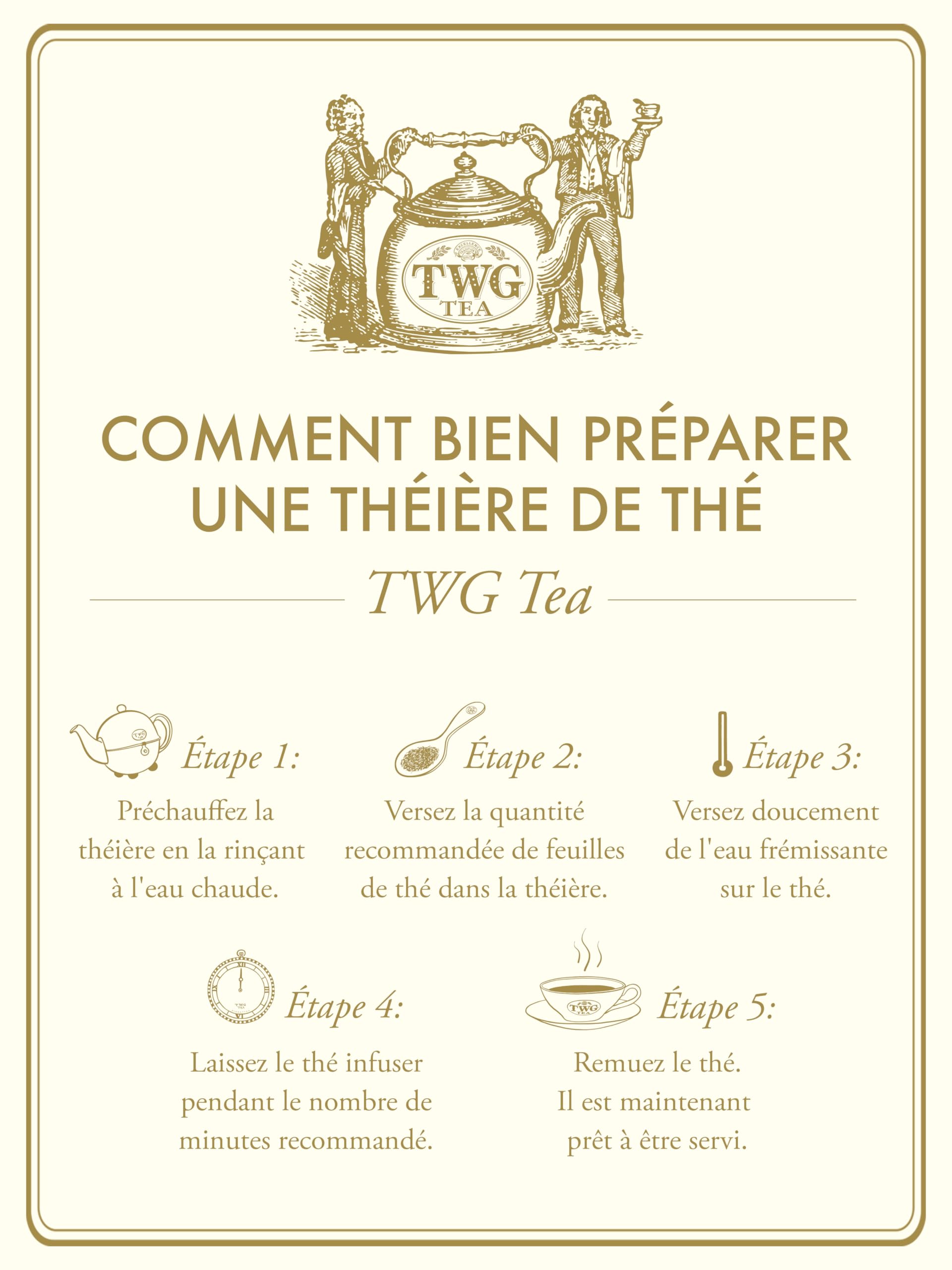 TWG Tea | Geisha Blossom Tea | Thé Vert | Pétales de Fruit de la Passion et de Souci | Boîte Haute Couture, 100G | Coffret Cadeau