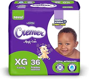 Fralda Cremer Mega XG 36 Unidades