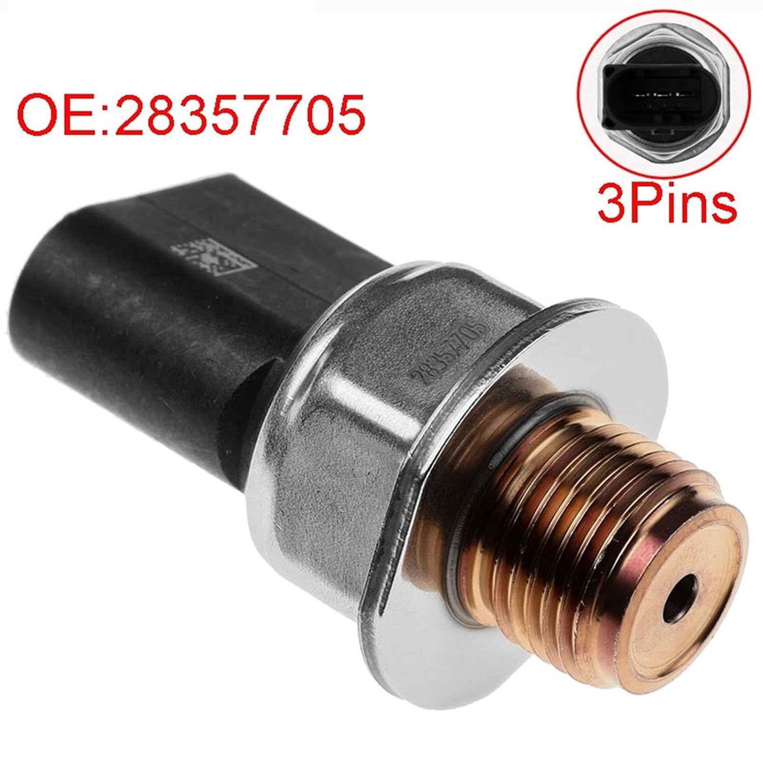 Fuel Rail Pressure Sensor 28357705 85PP30-02 Engine Parts