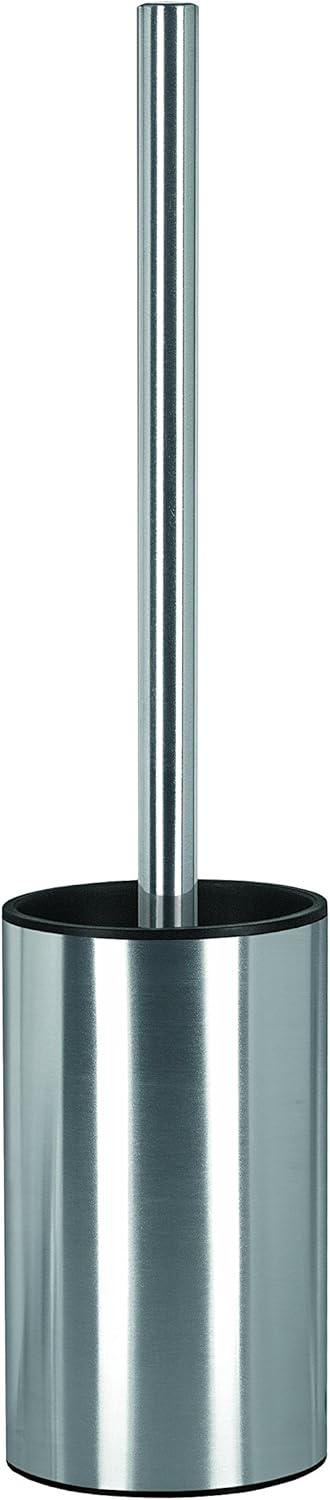 Kleine Wolke Scope Stainless Steel Toilet Brush Holder 15.75" t X 3.5" w - Silver