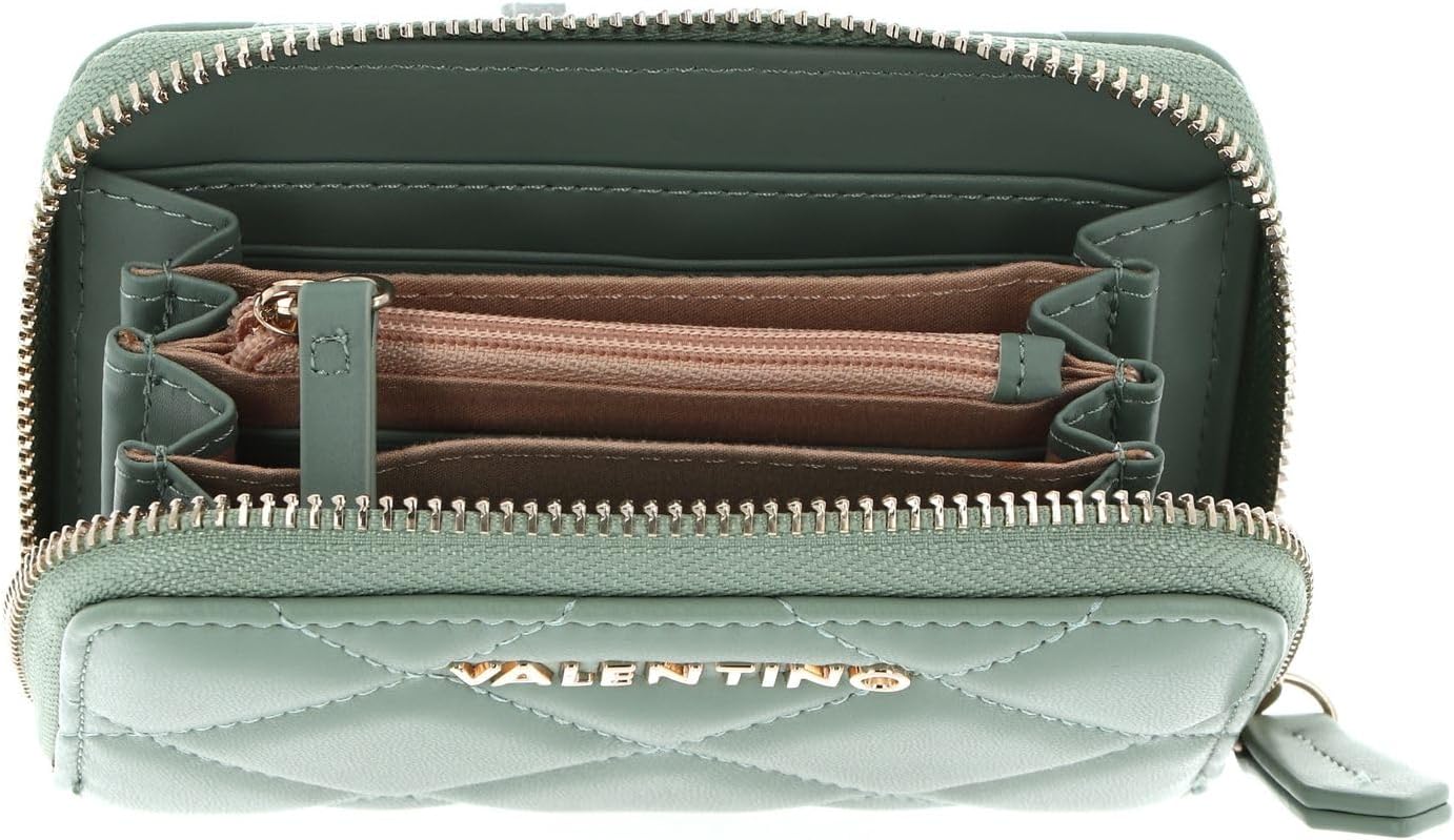 Valentino Women Ocarina Billfold, Green (Sage), One Size
