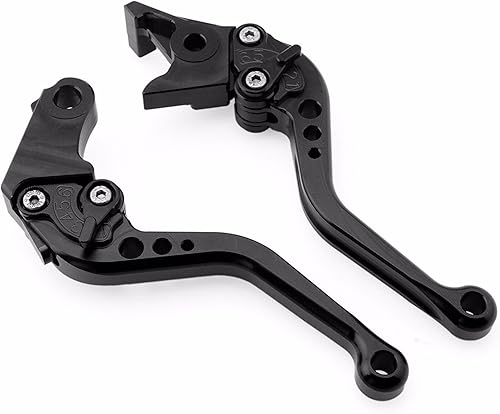 Niree Palancas de embrague de freno corto para Yamaha FZ-09/MT-09/SR (no FJ-09) 2014-2017, XJ6 DIVERSION 2009-2015, XSR 700 ABS/XSR 900 ABS/XV 950