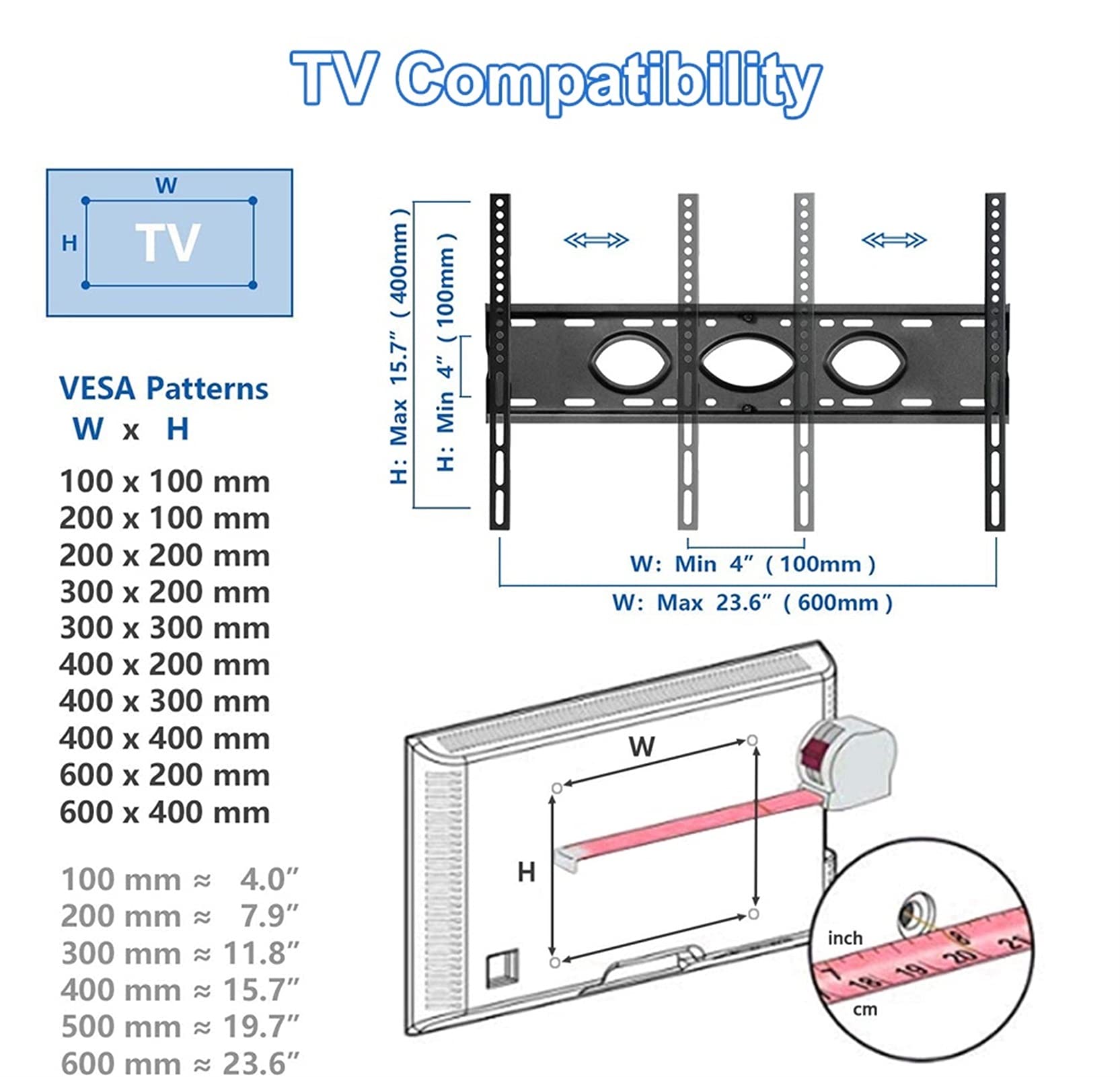 Soporte de TV Negro Alto para TV de 75 65 55 50 40 32 Pulgadas, Carro de TV rodante de Piso Universal Resistente con 3 estantes de Almacenamiento y Ruedas, Carga 300 Libras Beautiful Scenery