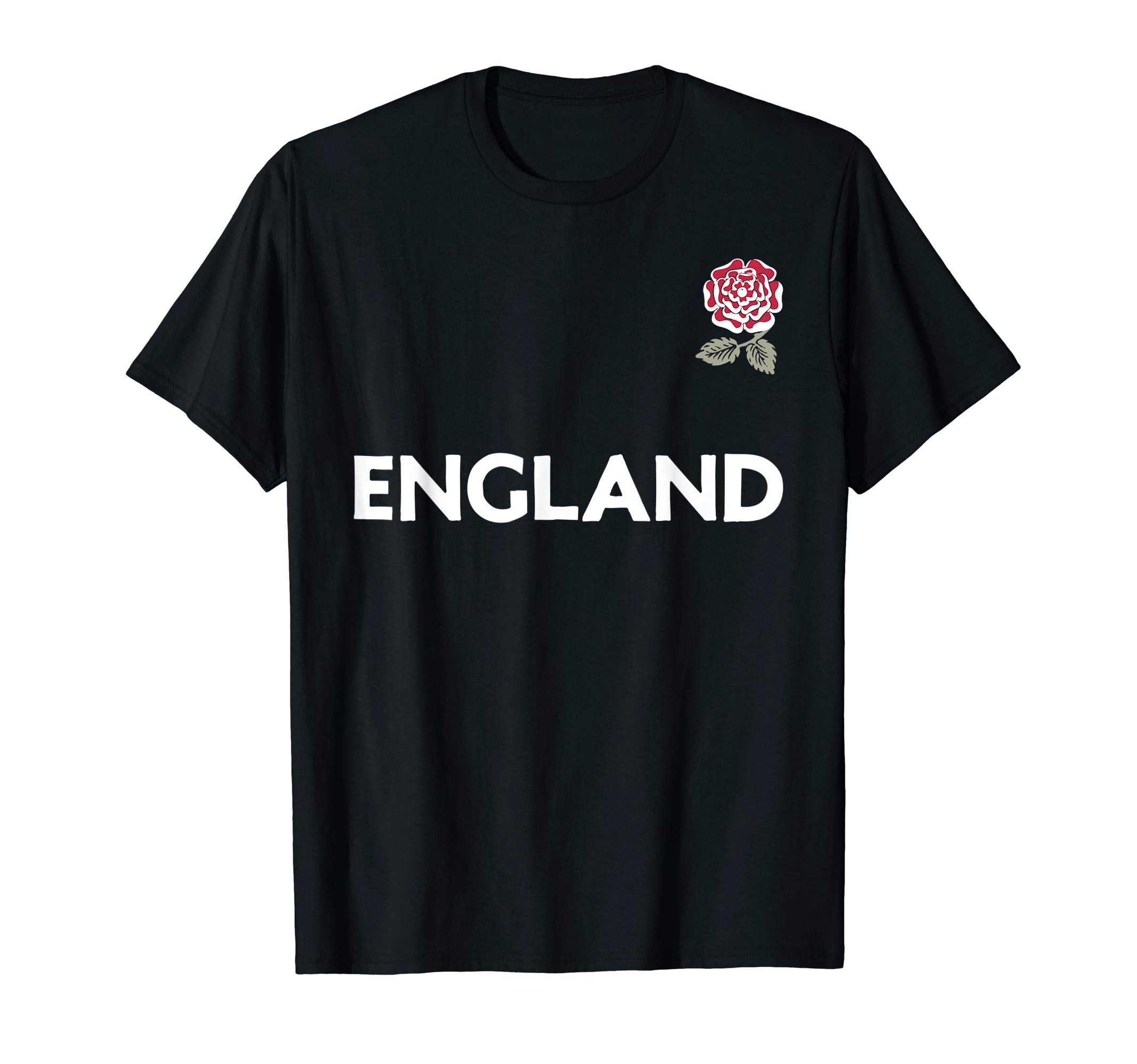 WCShopEngland Rugby Style (Vintage Rose Crest) T-ShirtOEKO-TEX STANDARD 100