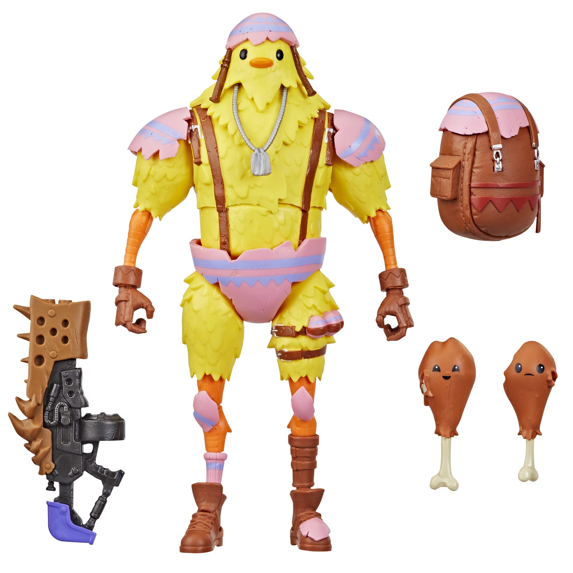Hasbro Fortnite Victory Royale Series Cluck Collectible Action Figure with Accessories – Ages 8 and Up, 15 cm
