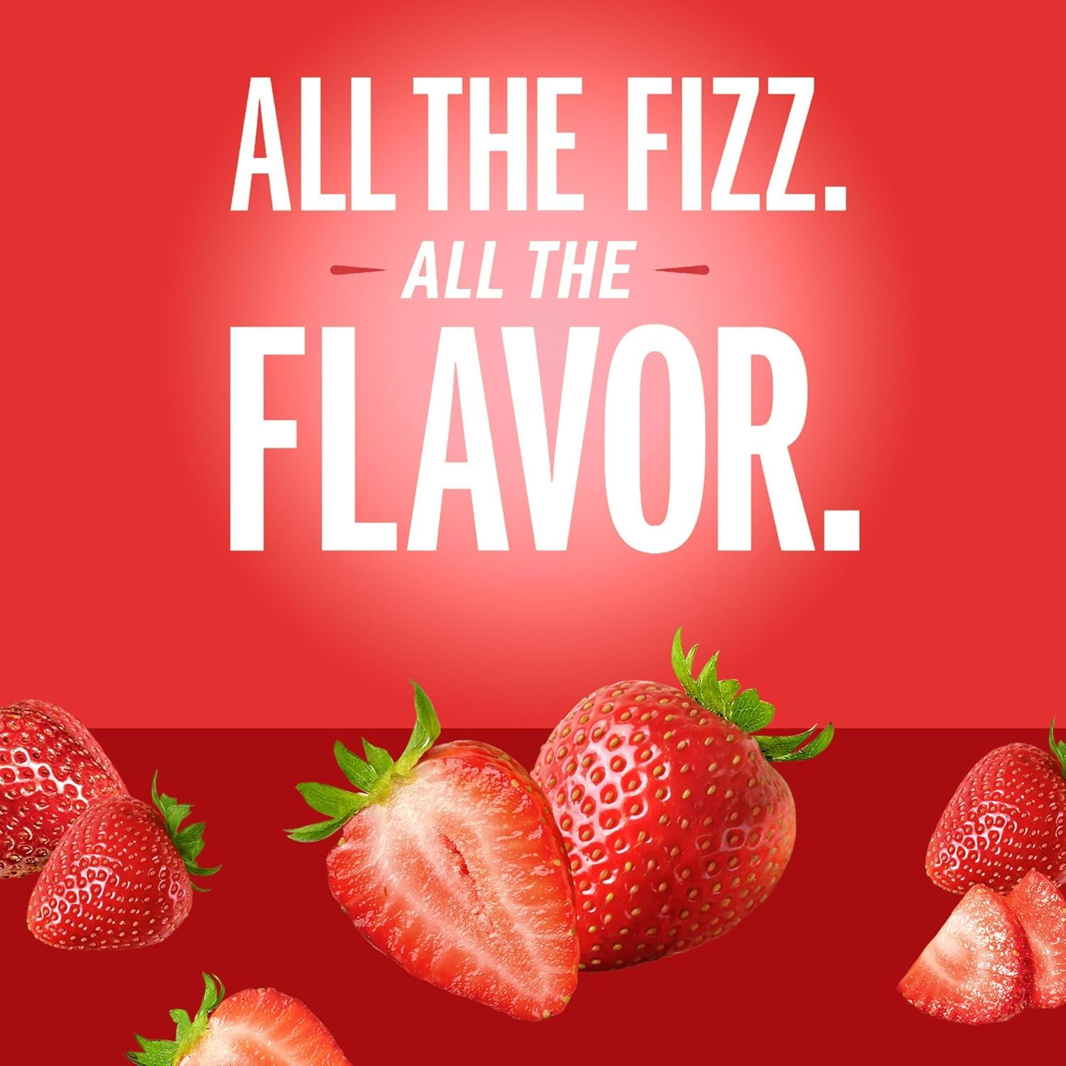 IZE Strawberry Sparkling Juice - 6pk/8.4 fl oz Cans