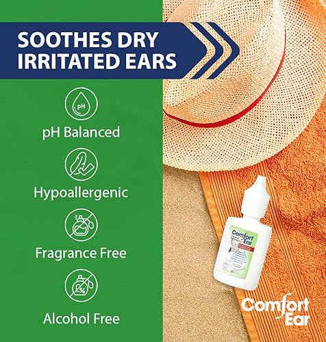 Miniatura 3 de Comfort Ear Crema hidratante natural, 5 onzas líquidas, paquete de 2