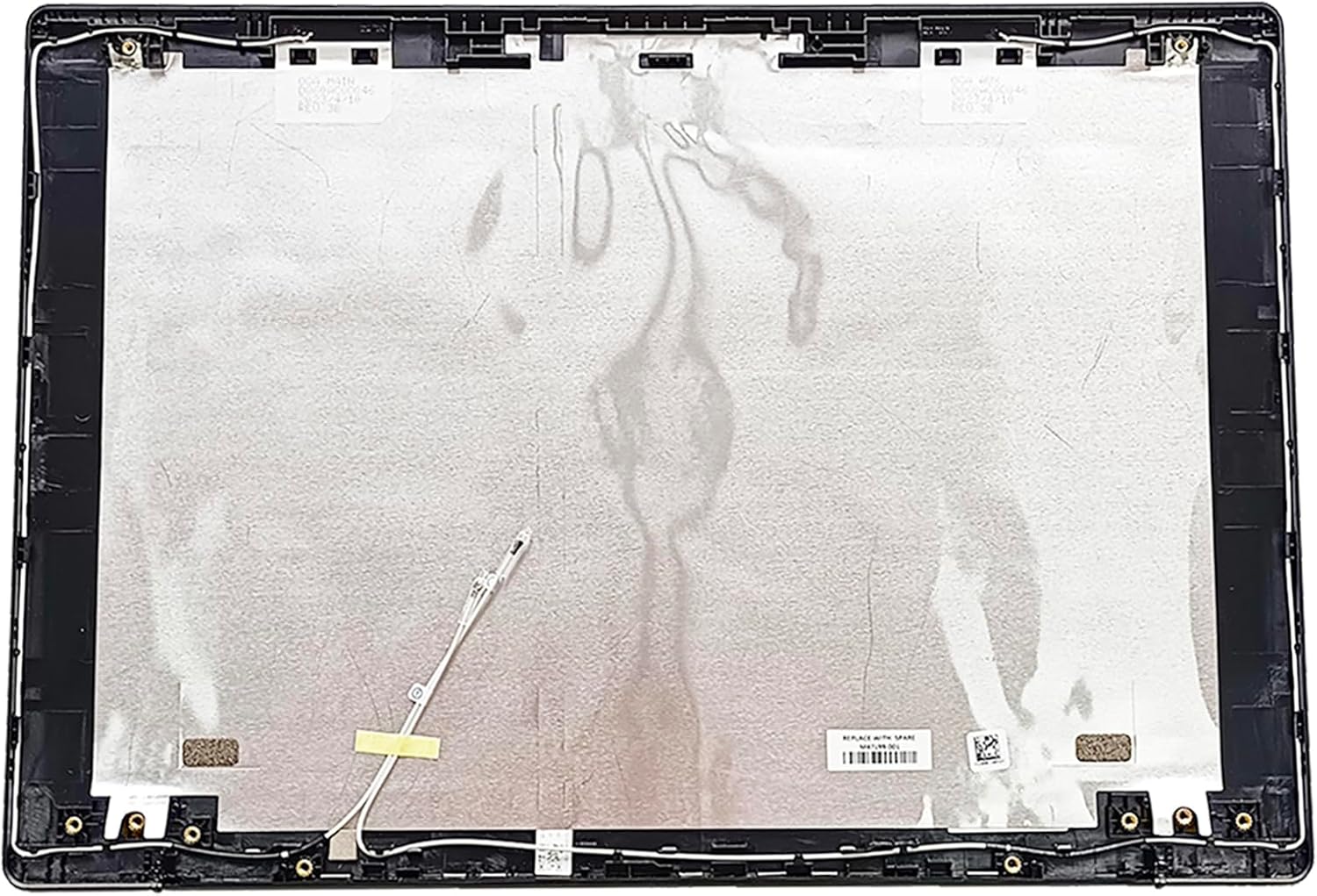 Replacement 14" Laptop LCD Cover Back Rear Top Lid with Wireless Antenna for HP Chromebook 14 G7 CElN4500 M47199-001 Black