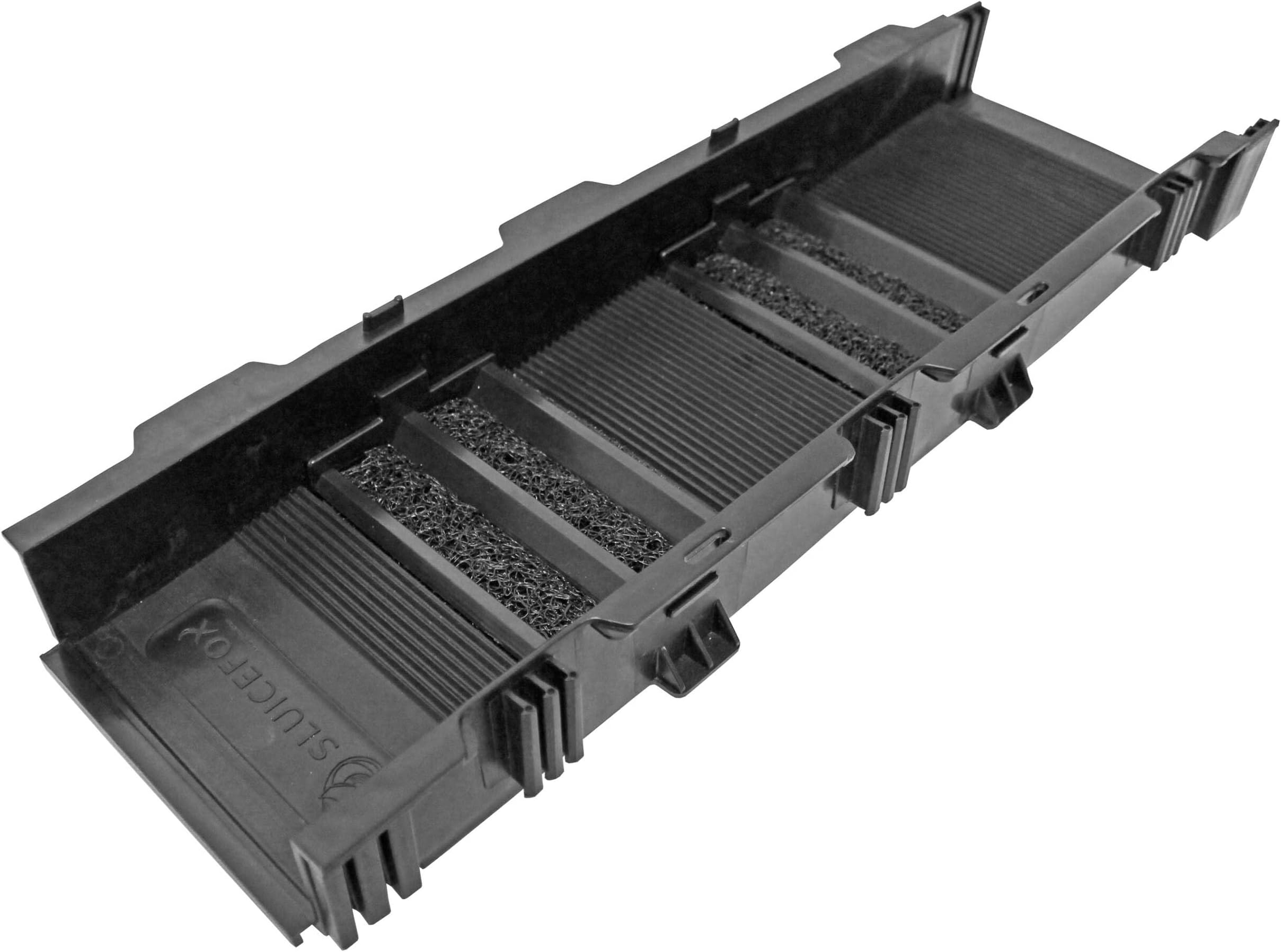 Complete Selection of Sluice Fox Modular Sluice Box Parts, Add-Ons, and Accessories for Gold Panning Kits – Upgrade Your Sluice Box for Optimal Performance Sluice Box Only (Black)
