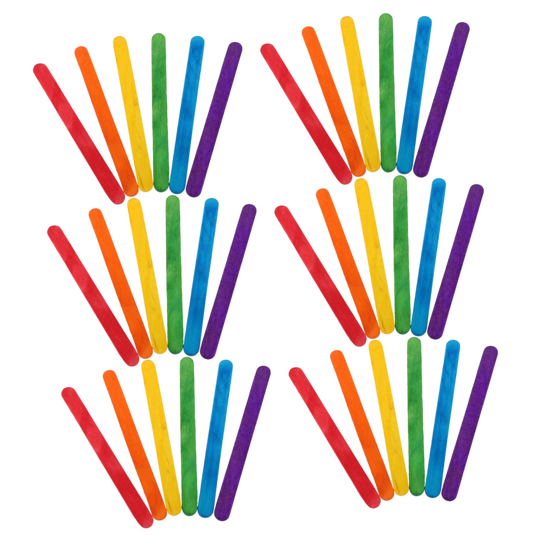 Bâtonnets de Glace en Bois pour Loisirs Créatifs Garçon et Filles 500