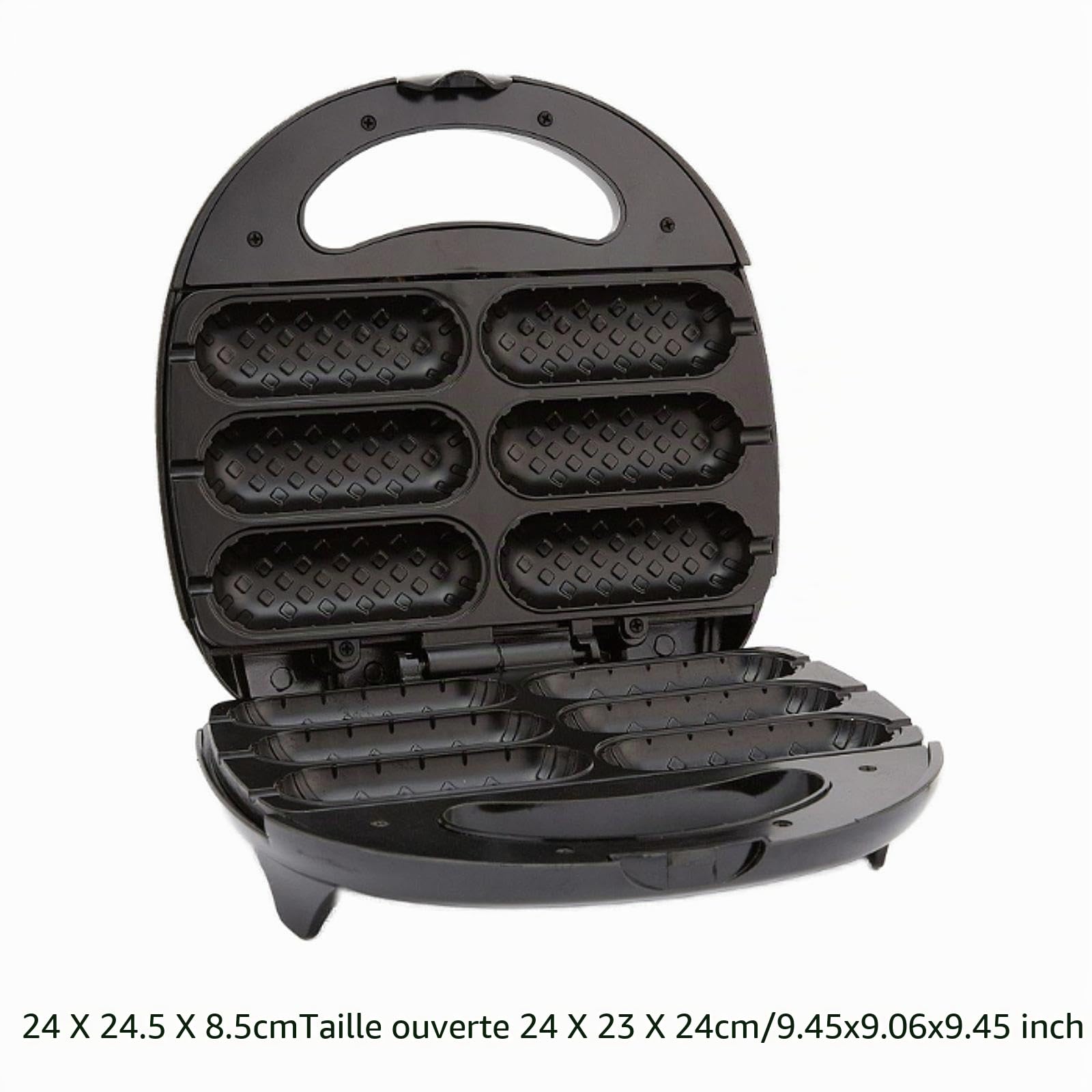 Colcolo Machine à petit-déjeuner Corn Dog Maker DIY Ménage Facile à nettoyer Alimentaire Boulanger Électrique Antiadhésif Cuisine Boulanger pour BBQ Cadeau