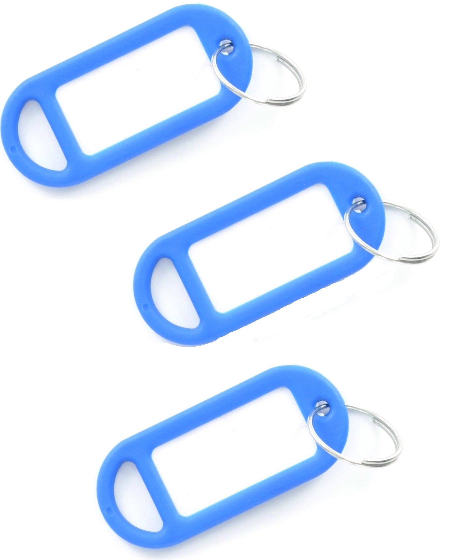 Bulk Hardware Blue Merriway Bh02566 Key Ring Tag -20 Pcs