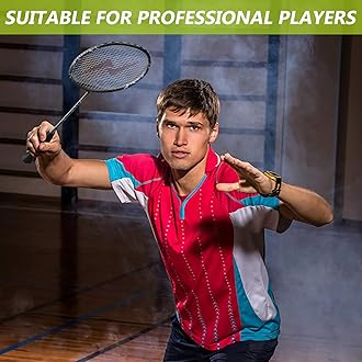 Nalax Badminton Set,2 Player Badminton Rackets Carbon Fiber Racquet with 3 Shuttlecocks and 1 Carrying Bag,Backyard Games for Outdoor,Garden,Beach,Family Fun Game