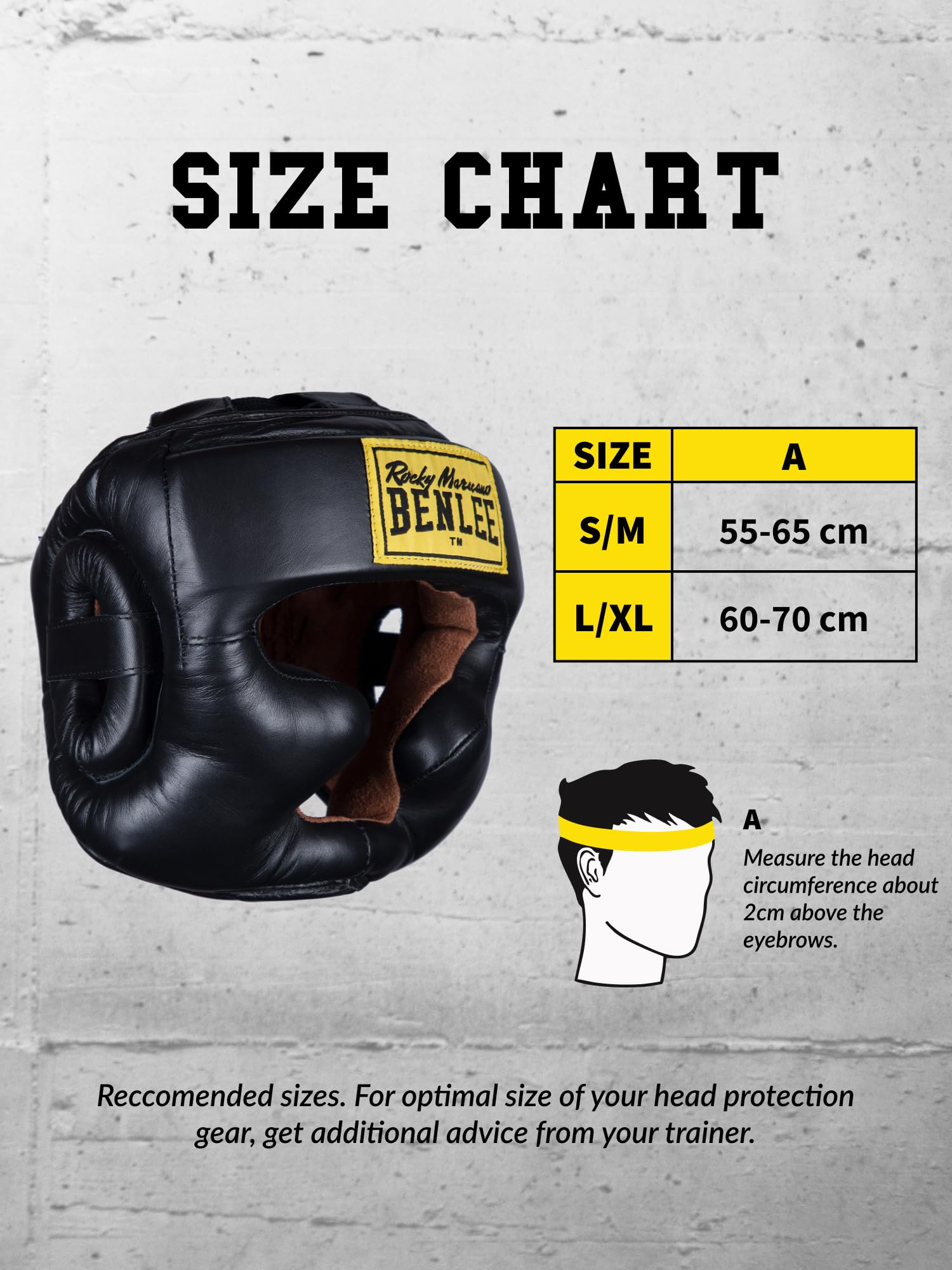 BENLEE Kopfschutz aus Leder Full FACE Protection