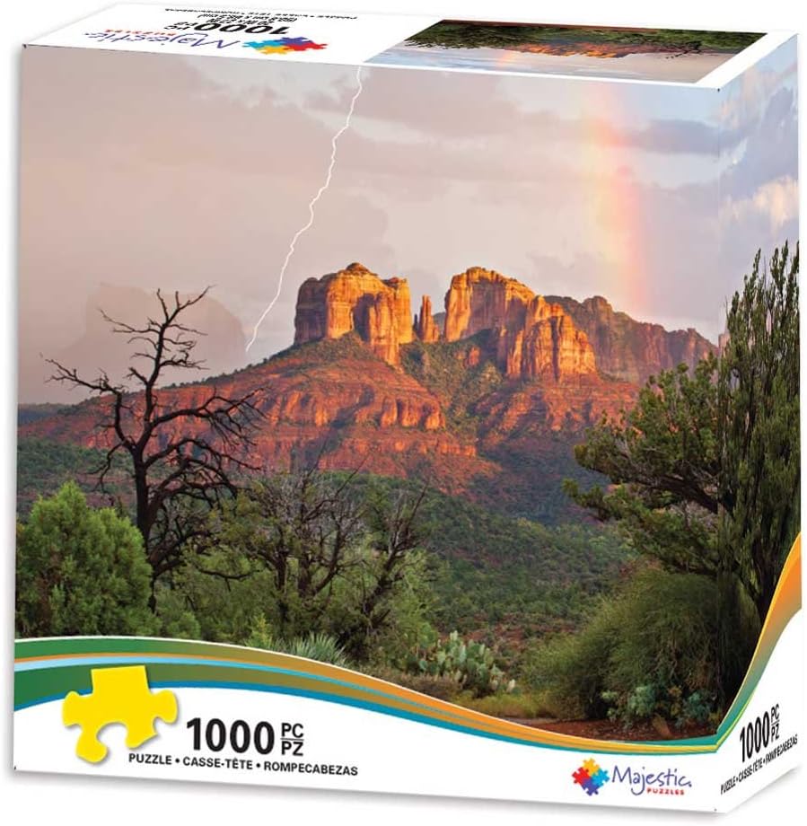 Majestic Brand Monsoon Madness 1000 Piece Jigsaw Puzzle