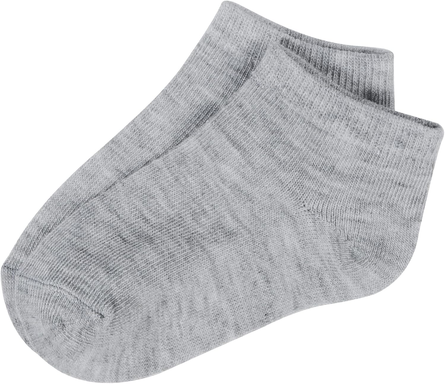 Tenpluszero Toddler Socks - 16 Pack Kids Low Cut Athletic Ankle Socks Baby Boys Girls Breathable Socks Bulk