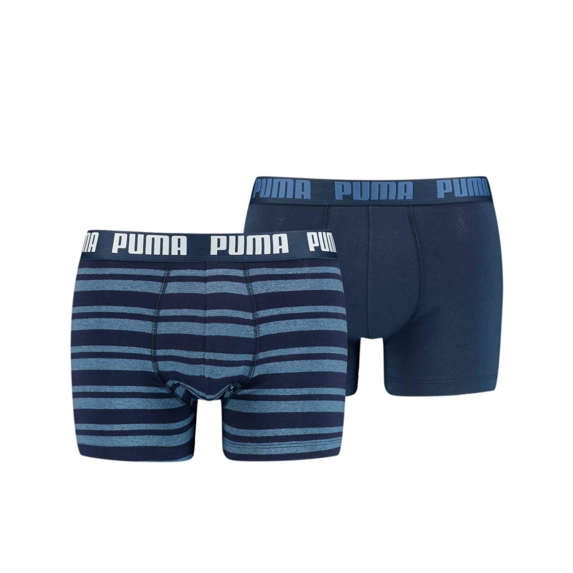 PUMA Men's BOXER, Denim, L (pack of 2)