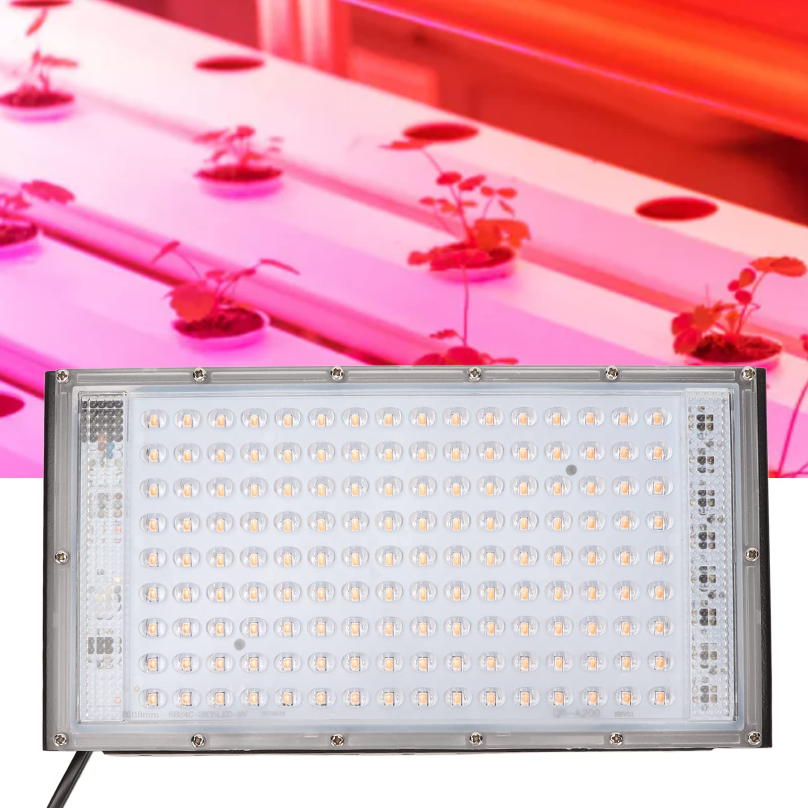 Cocoarm LED LED da 300 W Grow Light Full Spectrum Plant Light con 144 Perle IP65 Impermeabile per Crescita delle Piantine Esterne Interni