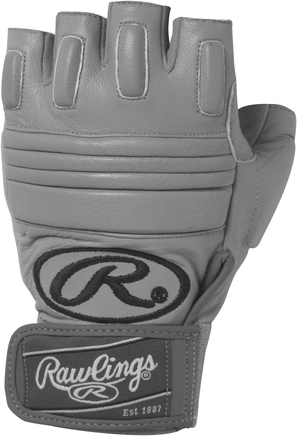 Rawlings ALHFGSG88 Half Finger Lineman Gloves (Small